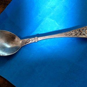 Antique Silver Spoon  Salt or Pepper Pot Scoop Hallmarked CB English Design